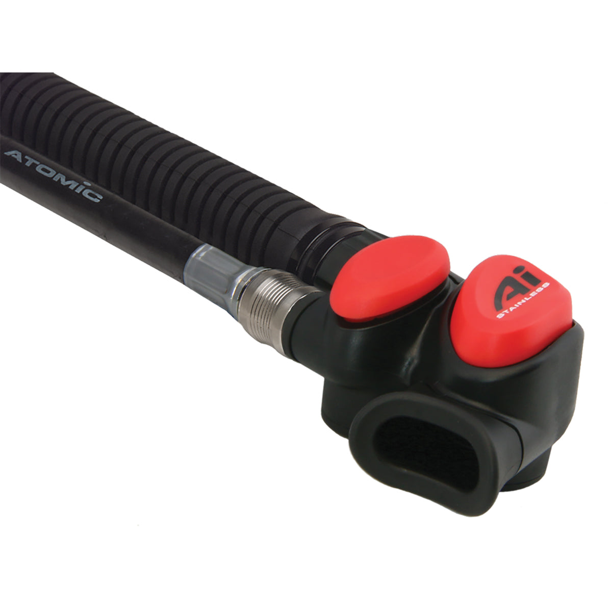 Atomic Aquatics AI high-performance dive power inflator with corrosion-resistant materials