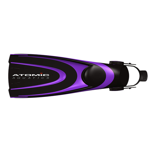 Atomic Aquatics BladeFin scuba diving fin from race track to reef
