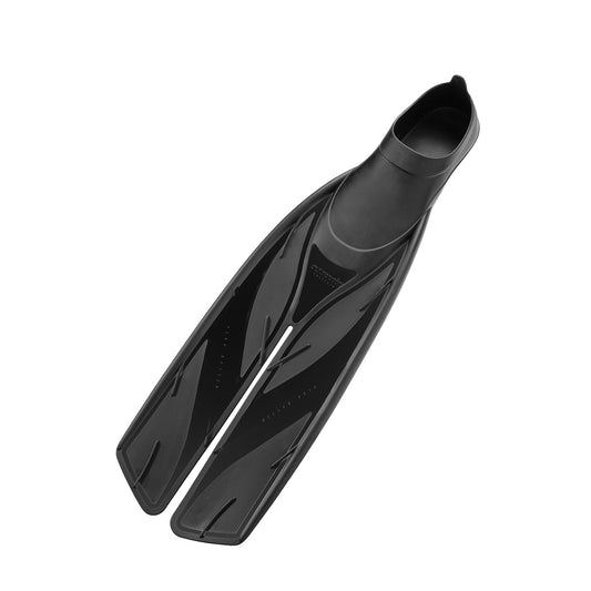Atomic Aquatics Full Foot SplitFin showcasing aerodynamic and hydrodynamic design