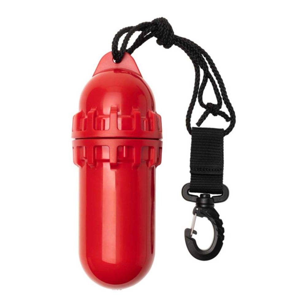 Cressi Dry Box Red large waterproof protective case with adjustable cord lock and watertight seal