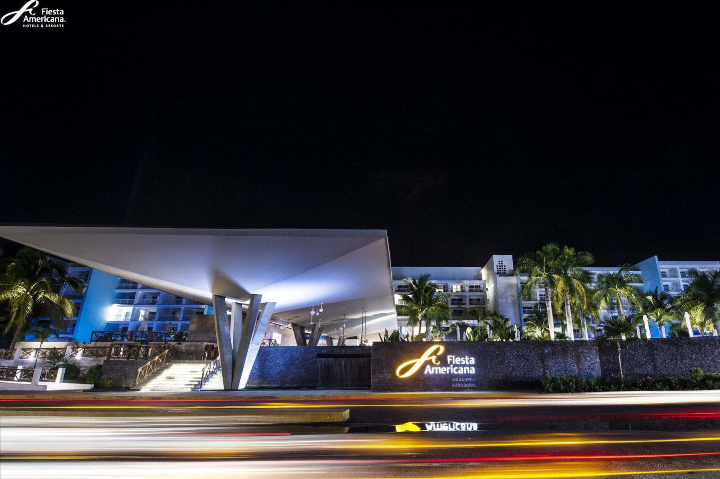 Fiesta America Nighttime Photo