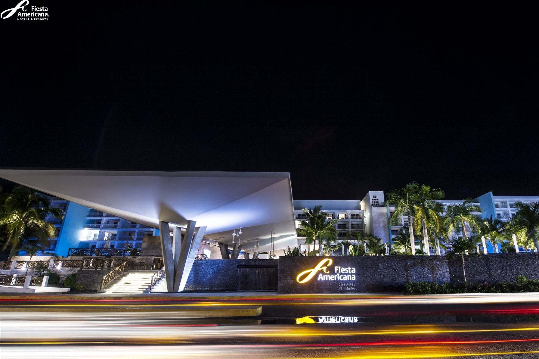 Fiesta America Nighttime Photo