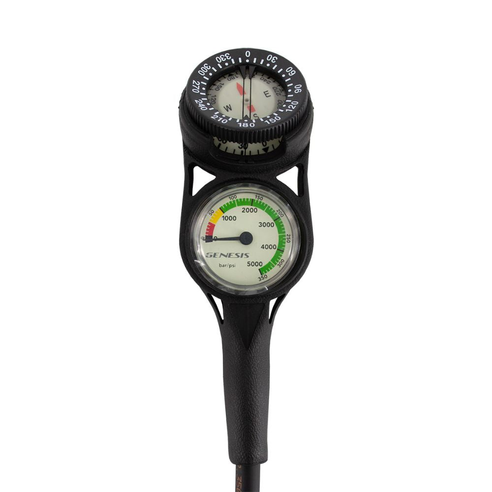 Genesis Pressure Gauge with Compass Module