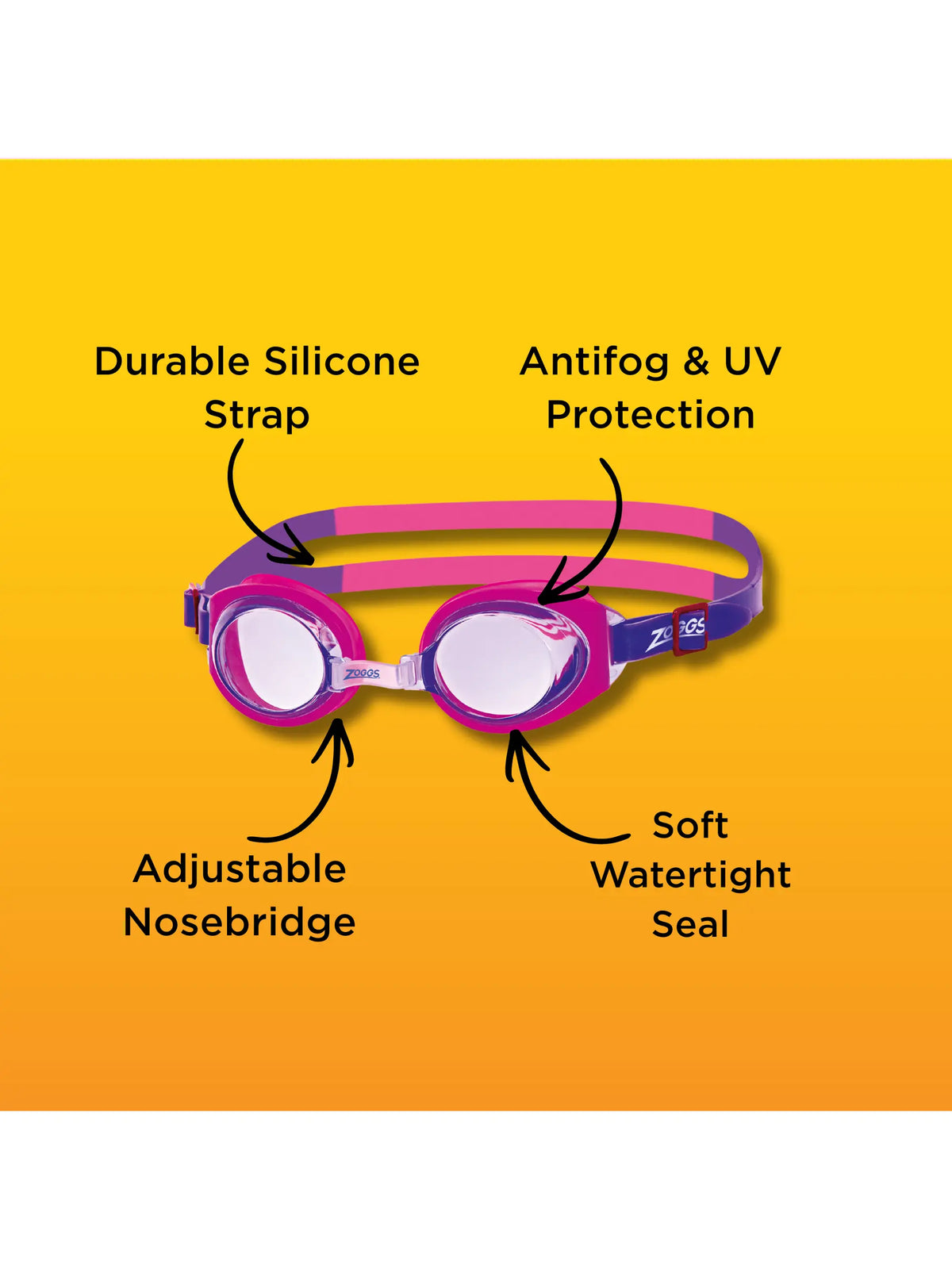 Zoggs Little Ripper Swimming Goggles