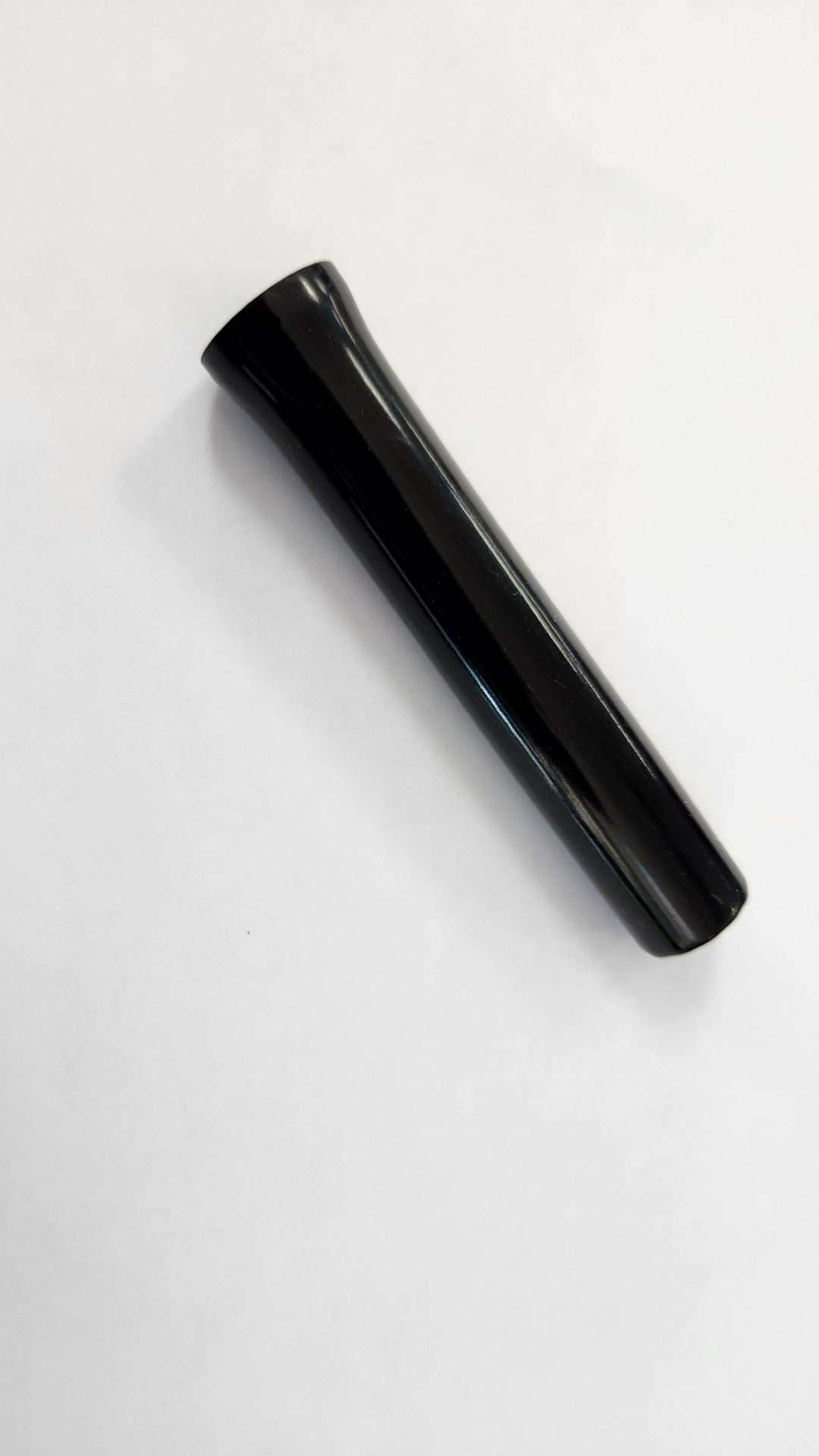 Trident flanged hose protector for scuba regulator in black.