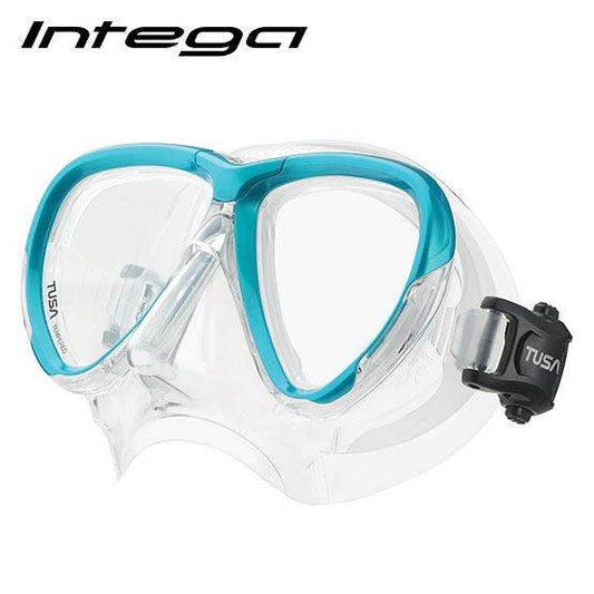 Tusa M2004 Intega Mask with 3D SYNQ fitting ring and black silicone strap