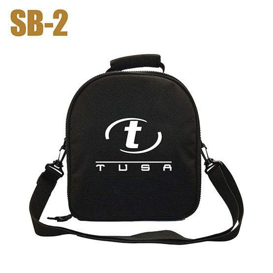 Tusa RCB-1 Regulator Bag with thick padding, durable zipper, internal pocket, and shoulder strap