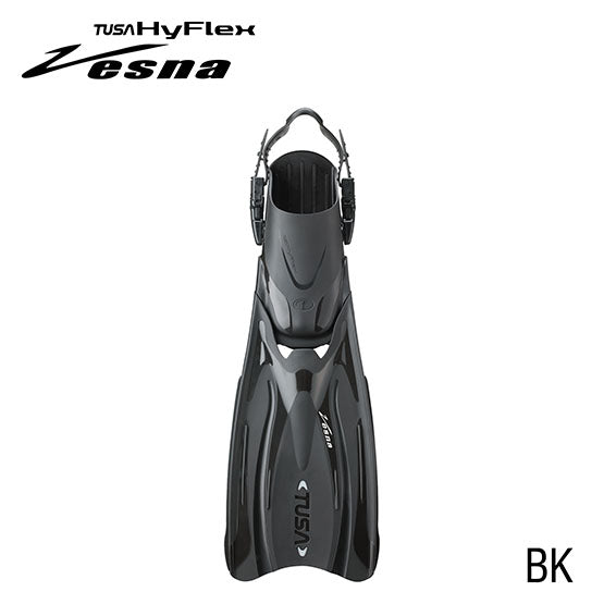 Tusa SF0101 HyFlex Vesna fins with APS technology and reflective material for enhanced diving performance
