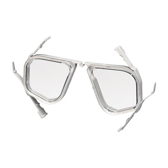 Tusa Sport UA0510 Universal Optical Frame with corrective lenses for snorkel masks in light grey color