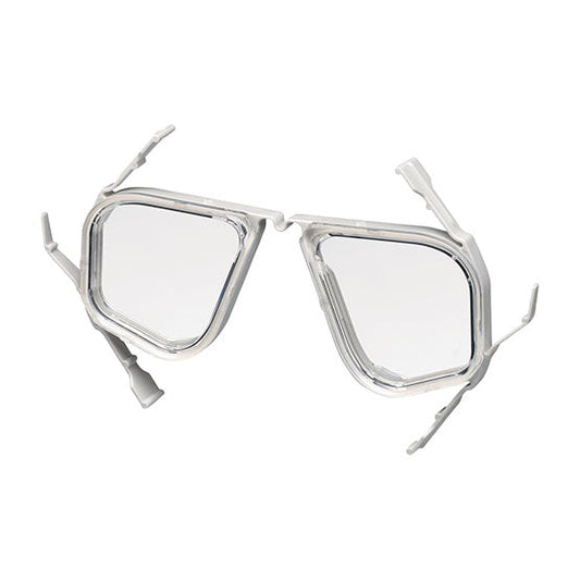 Tusa Sport UA0510 Universal Optical Frame with corrective lenses for snorkel masks in light grey color