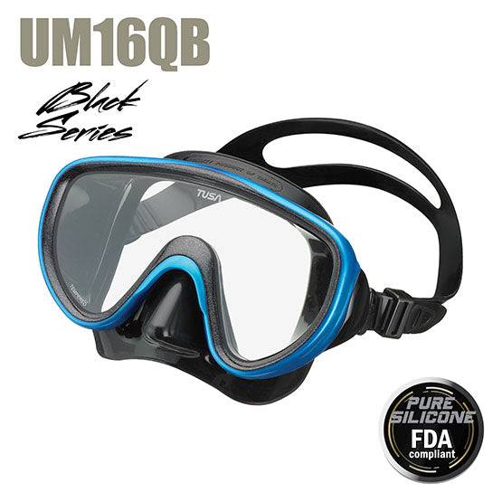 Tusa Sport UM16QB Serene adult diving mask with wide view and pure silicone skirt