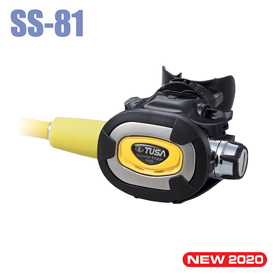 Tusa SS-81 Regulators with elliptical low-profile case and venturi adjustment lever