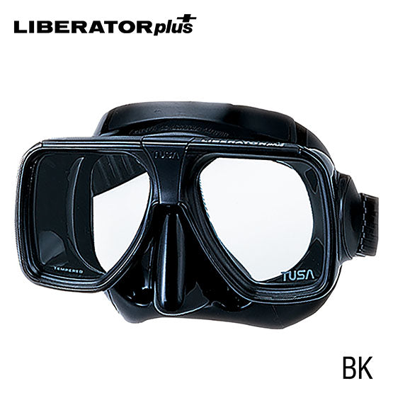 Tusa TM-5700Q Liberator Plus Mask with two-window wide vision and comfortable silicone skirt in multiple colors
