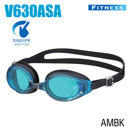 Tusa V630ASA SWIPE swimming goggles with silicone seal and anti-fog technology