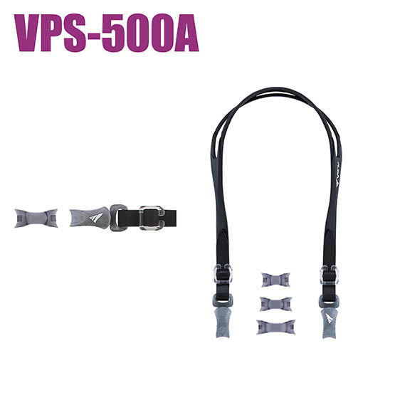 Tusa View Parts Kit for V-500A blue silicone strap and interchangeable nosepieces