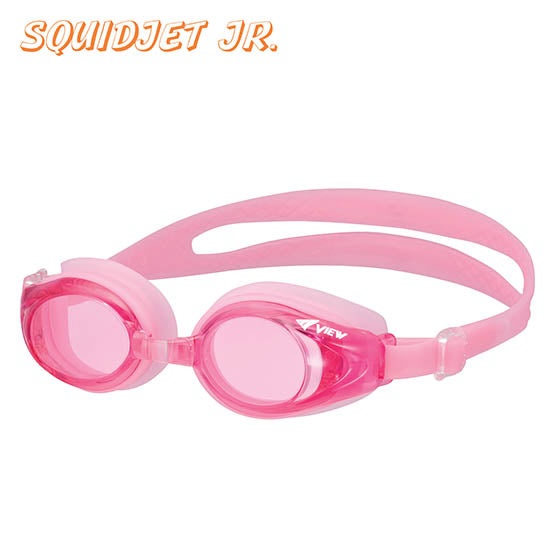 Tusa View V-710JA Squidjet Jr. swimming goggles for kids with anti-fog, UV protection, and soft cushion seals