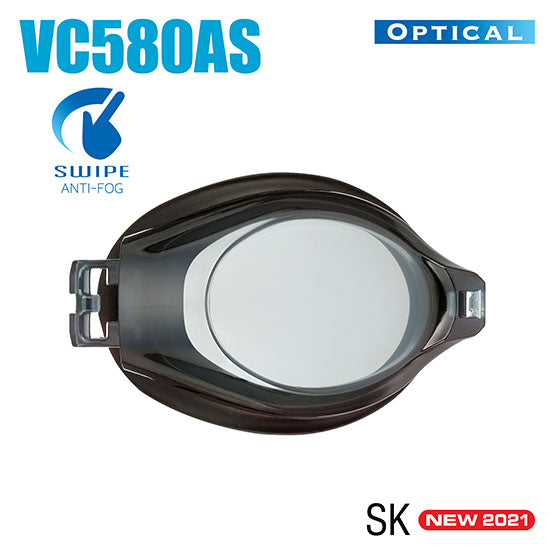 Tusa View VC580AS SWIPE corrective swim goggles lens with anti-fog and UV protection features