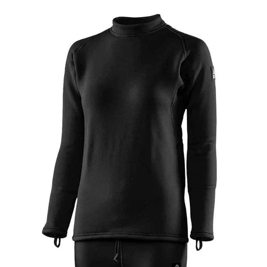 Ladies Waterproof Body 2X Undersuit Top for cold conditions with thermal hollow fibre and thumb loops