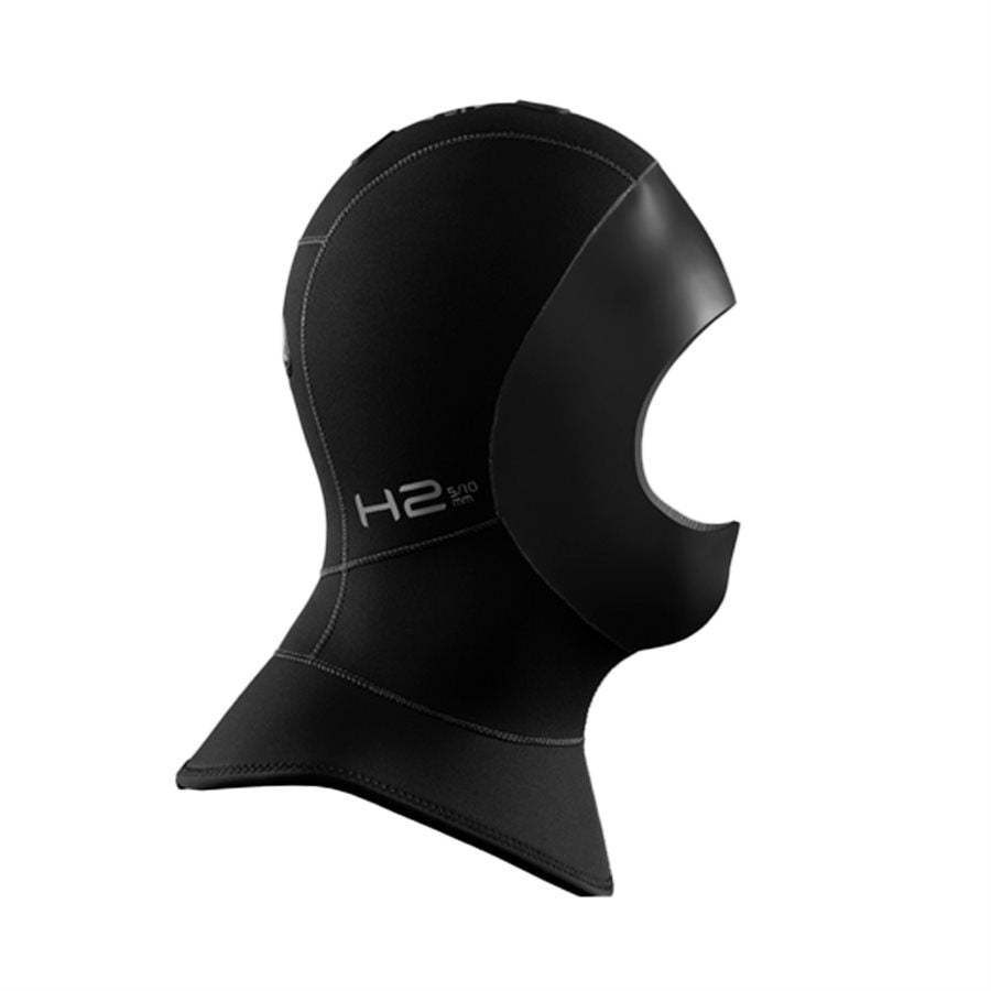 Waterproof H2 5/10mm Sandwich Hood with HAVS system and slideskin seal for full-face mask users