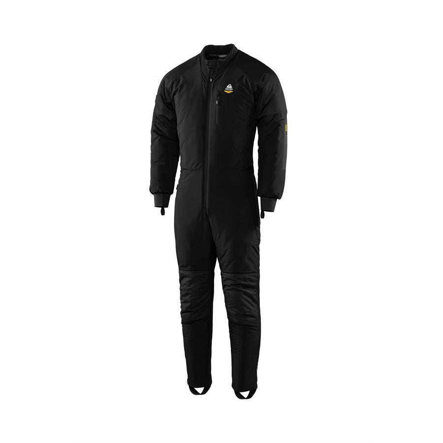 Waterproof Nord Men's Undersuit with anatomical design, breathable stretch fabric, Cordura reinforcements, and zippered pockets