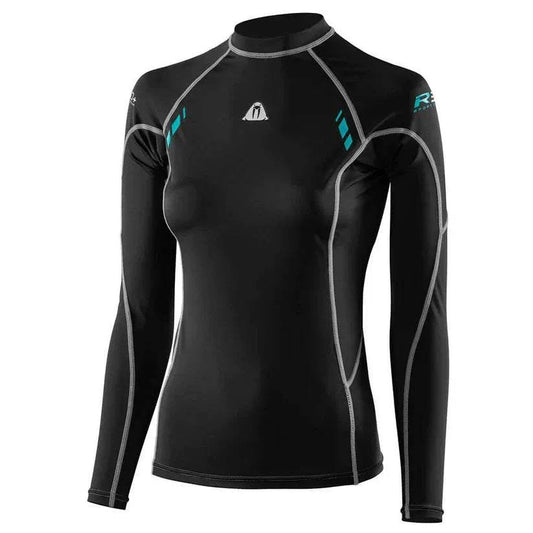 Waterproof R30 Long Sleeved Rash Guard for ladies with UPF 50+ and quick-drying fabric
