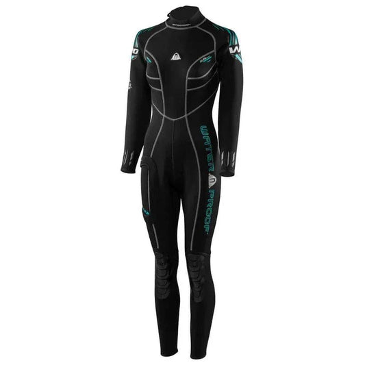 Ladies Waterproof W30 2.5mm wetsuit in updated color with ergonomic fit and PU reinforced areas