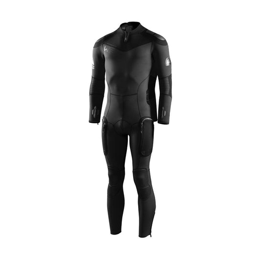 Waterproof W5 wetsuit male ergonomic 3.5mm neoprene scuba diving suit