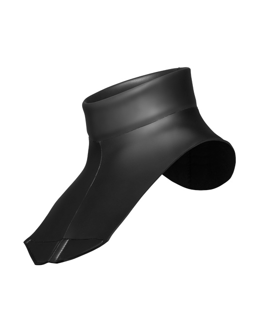 Waterproof W7 Neoprene Neck Seal for men, black 2.5mm flexible neoprene with velcro attachment.
